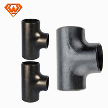 sch 20-160 ASME three way carbon steel butt-welding pipe fittings